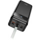 Power Bank Hoco J86B 60000 mah 22.5w  PD20W/QC/LCD/Lamp 60 000mAh Чорна