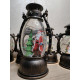 Зимова казка музичний новорічний світильник, декор світильник від usb Snow Lantern