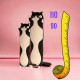 Мягкая Игрушка Кот Батон Длинный 110см Black|White