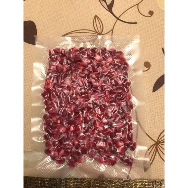 Пакети для вакууматора 20 см на 5 метрів для харчових продуктів рифлені, Плівка рулон для вакуумування їжі
