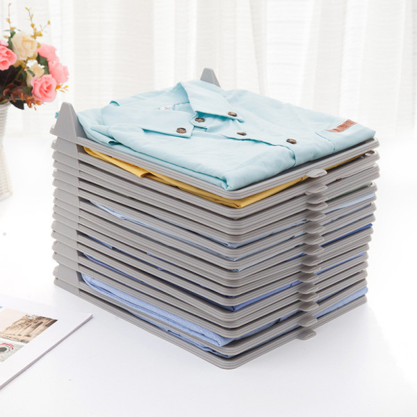 Органайзер для складання одягу та футболок Fold Pot 33 x 25,5 см компактний контейнер для зберігання речей