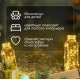 Гірлянда роса на батарейках 5 метрів 50 led 3AA Біле світло Світлодіодна декоративна світлодіодна гірлянда нитка на батарейці
