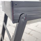 Міні мангал BBQ Grill 60×22×33 - складаний портативний гриль для дачі, пікніка та походів
