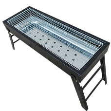 Міні мангал BBQ Grill 60×22×33 - складаний портативний гриль для дачі, пікніка та походів