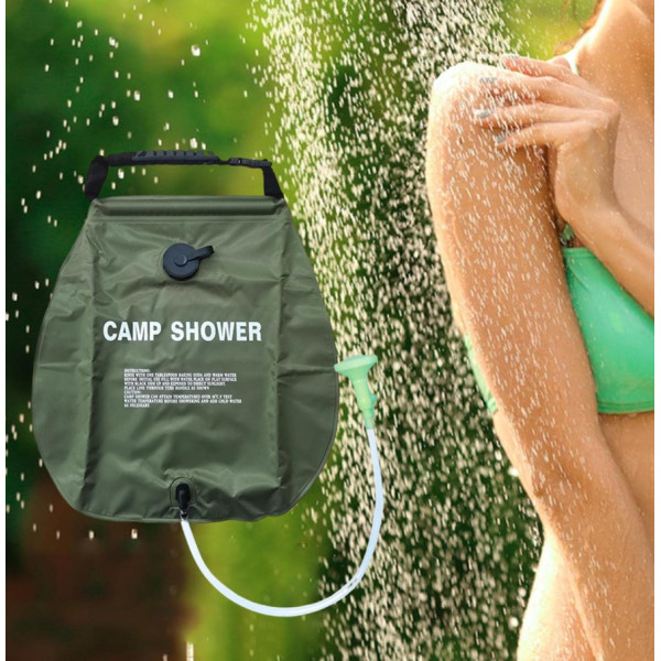 Душ похідний 20 літрів Camp Shower — переносний сонячний душ для кемпінгу, польовий душ мішок