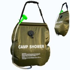 Душ похідний 20 літрів Camp Shower — переносний сонячний душ для кемпінгу, польовий душ мішок