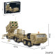 Конструктор «Армійська вантажівка PANLOS M983 Missile Truck», 2566 деталей | Колекційна модель у стилі тактичної спецтехніки