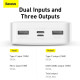 Повербанк Baseus 20000 mah 15w power Bank