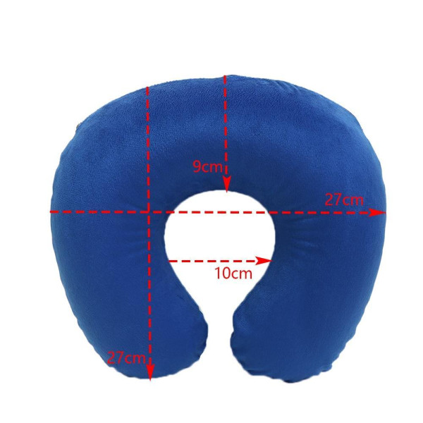 Універсальна подушка для подорожей — дорожня подушка Foam Travel Pillow