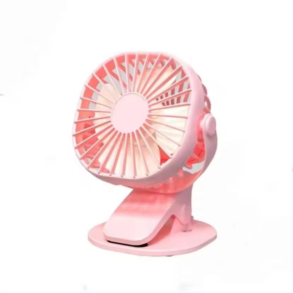 Акумуляторний настільний вентилятор на прищіпці, портативний usb мінівентилятор з акумулятором