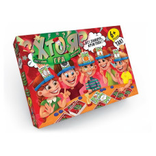 Хто я? Настільна карткова вікторина для всієї родини, Danko Toys (укр версія)