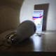 Аварійна світлодіодна Usb лампа 2в1 у цоколь e27 20 W з 2 акумуляторами 18650 Юсб Лампочка прожектор