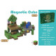 Магнітний блоковий конструктор із кубиків Minecraft Magnetic Cube «Юнтай» - велика 3D-сцена, 216 деталей