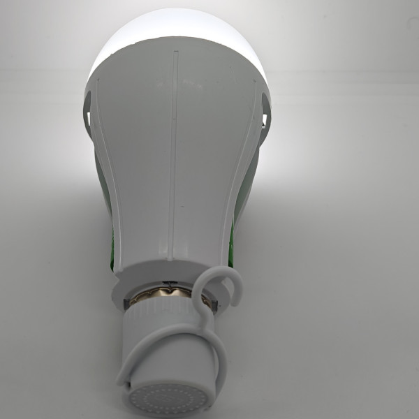 Аварійна світлодіодна лампа e27 20W DT з акумулятором 18650 в патрон, Лампочка Led акумуляторна під цоколь