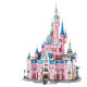 Конструктор замок «Рожева мрія» Panlos 613003 Dream Castle (10 068 деталей, висота 78 см)