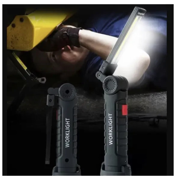 Ліхтарик для кемпінгу на магніті Worklight W-52 COB 3 W LED BR00017