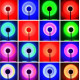 Сансет Лампа проєкційна LED sunset lamp для селфі RGB з пультом