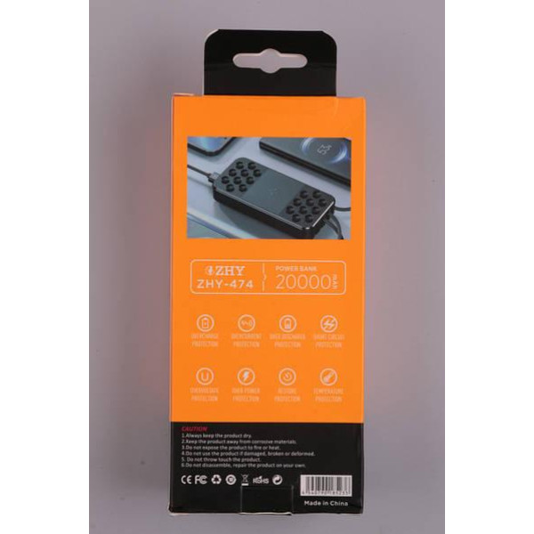 Power Bank ZHY ZHY-474 20000 mAh
