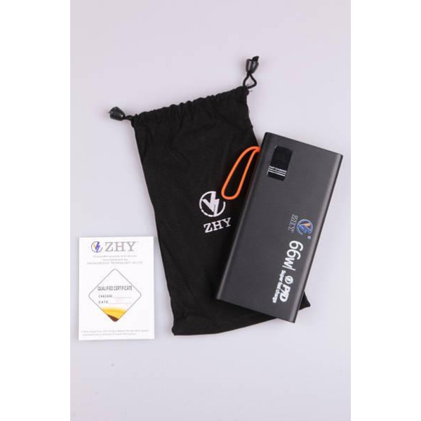 Power Bank ZHY 10000 mAh зі швидким заряджанням 22.5w реальна ємність