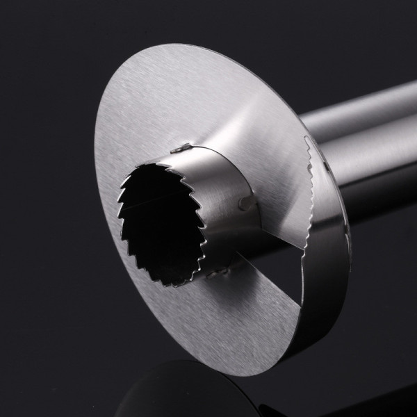 Нож для резки ананаса Corer Slicer приспособление для нарезки ананасов измельчитель фруктов металлический