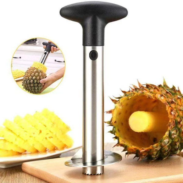 Нож для резки ананаса Corer Slicer приспособление для нарезки ананасов измельчитель фруктов металлический