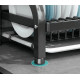 Дворівнева настільна сушарка для зберігання посуду Kitchen rack металеве кухонне сушіння органайзер