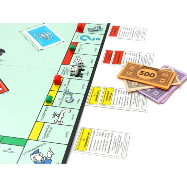 Гра монополія економічна настільна гра для компанії друзів, Monopoly рус