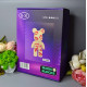 Конструктор magic blocks 43см у вигляді ведмедика з поцілунками "bearbrick" 3D 3000 деталей на подарунок
