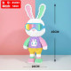 Конструктор Заєць в окулярах "Candy Rabbit" 3D magic blocks 4000+ деталей