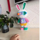 Конструктор Заєць в окулярах "Candy Rabbit" 3D magic blocks 4000+ деталей