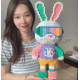 Конструктор Заєць в окулярах "Candy Rabbit" 3D magic blocks 4000+ деталей