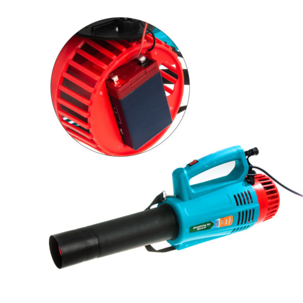 Турбонасадка-пушка 12 В Atomizing Air Blower для обприскувача та високих дерев, дальність 4–6 м