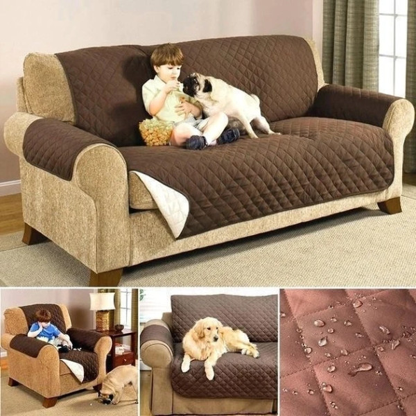 Покривало на диван двосторонній Couch Coat накидка на меблі.