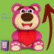 Конструктор 3D Magic Blocks у формі ведмедика Bearbrick "Kisses" із серцем 4450 деталей