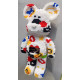 Конструктор Magic Blocks 4300 деталей у формі ведмедика Bearbrick "French kisses" Конструктор 3д наноблок