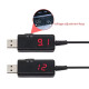 Кабель для живлення wi-fi роутера 9v 12v USB від повербанка з екраном, Шнур для роутера спідниця вай фай tp link