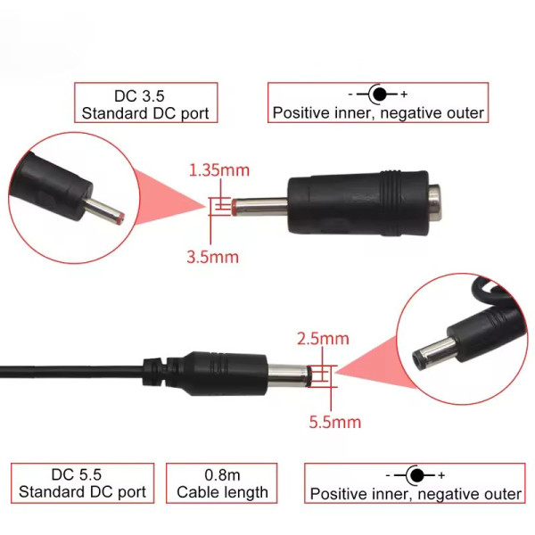 Кабель для живлення wi-fi роутера 9v 12v USB від повербанка з екраном, Шнур для роутера спідниця вай фай tp link