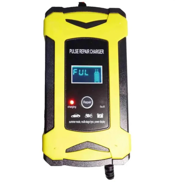 Автоматичний імпульсний зарядний пристрій Battery Charger 8446 6A 12V для автомобільного акумулятора