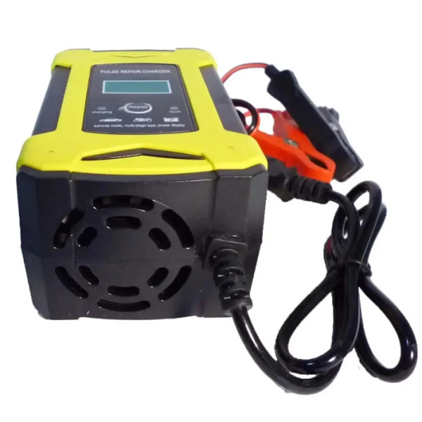Автоматичний імпульсний зарядний пристрій Battery Charger 8446 6A 12V для автомобільного акумулятора