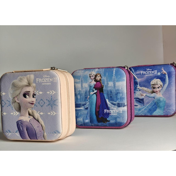 Дитячий набір Холодне Серце шкатулка Frozen 1 для створення прикрас із набором браслетів