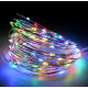 Світлодіодна гірлянда роса usb 10 м 100 LED, гірлянда нитка крапля роси на батарейках 10 метрів Різнобарвна