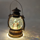 Новорічний музичний світильник зі снігом Куля Water Lantern 22 см ОО-943 ретро ліхтар з ефектом снігу