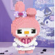 Конструктор Мелоді 25 см 3D Magic Blocks My Melody з мініблоків, наноблок 3D дитячі конструктори