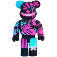 Конструктор Джинкс 40 см 3D Magic Blocks bearbrickв виде Jinx из мини-блоков, наноблок 3D конструкторы