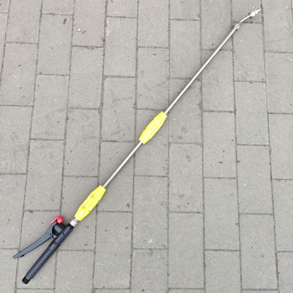 Штанга для обприскувача 2,5 метра з металевим наконечником, телескопічна вудка для обприскувача