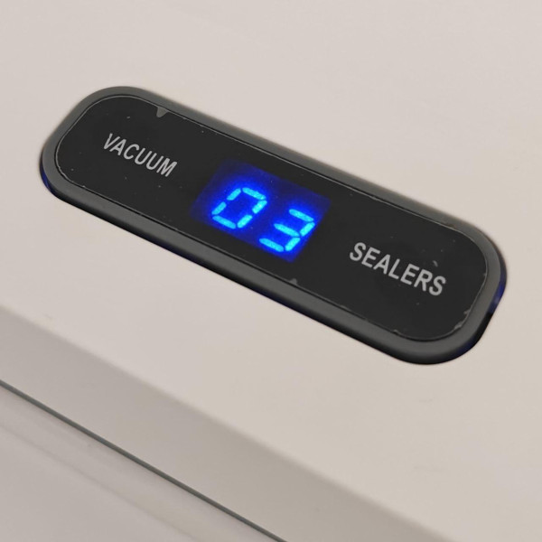 Вакууматор для продуктов Vacuum Sealer S1 с дисплеем Кухонный вакуумный упаковщик для мяса, рыбы, овощей
