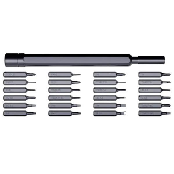 Набір викруток 25 в 1 магнітні Біти Torx Hex Precision у кейсі