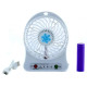 Вентилятор настільний usb Mini Fan з акумулятором, Портативний настільний вентилятор, мінівентилятор