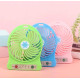 Вентилятор настільний usb Mini Fan з акумулятором, Портативний настільний вентилятор, мінівентилятор