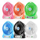 Вентилятор настільний usb Mini Fan з акумулятором, Портативний настільний вентилятор, мінівентилятор